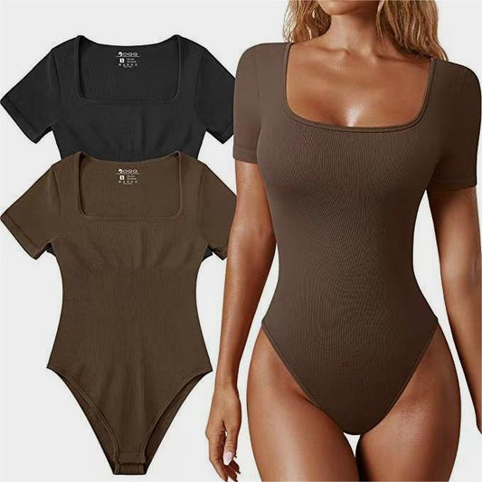 One-piece Corset Belly And Waist Shaping Shaping One-piece Seamless Short Sleeve
